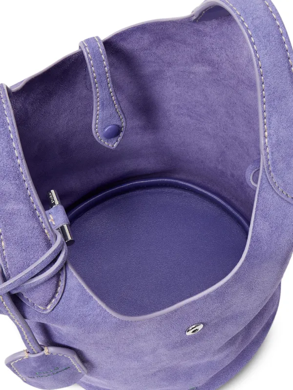 Polo Ralph Lauren Polo Play Leather Tote Bag | Purple | FARFETCH
