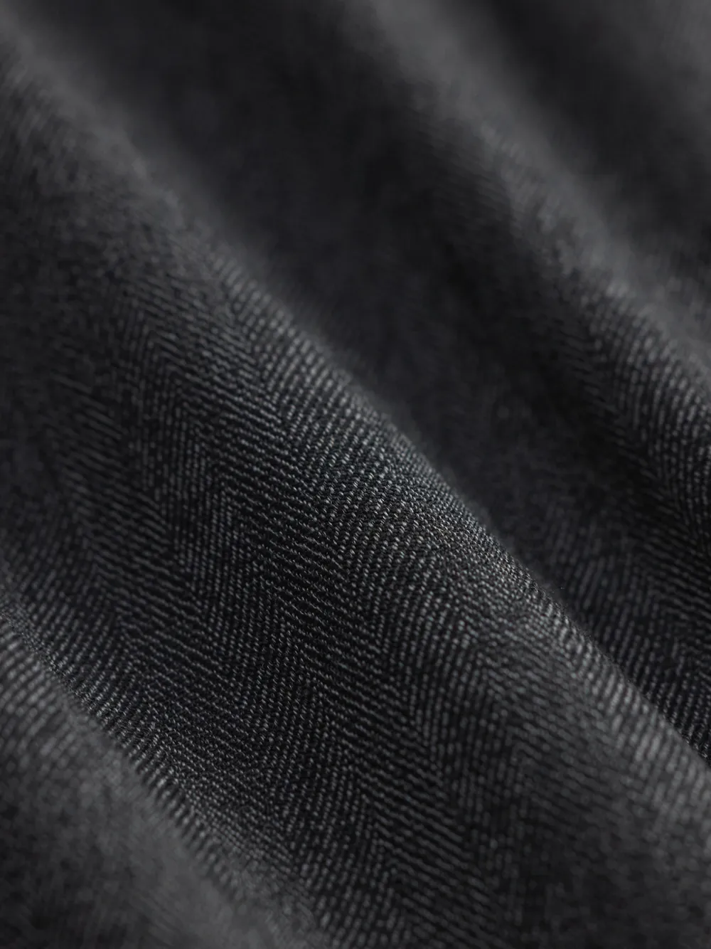 Ralph Lauren RRL Broek met visgraat patroon en knopen Grijs