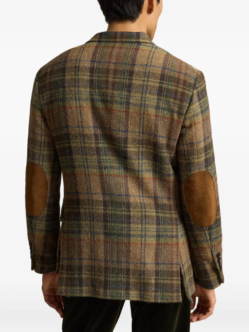 Polo Ralph Lauren the RL67 plaid tweed jacket Bruin