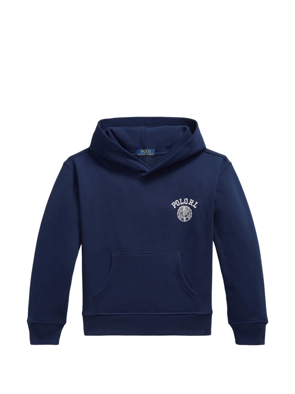 POLO RALPH LAUREN KIDS Felpa Big Fit con cappuccio - Blu