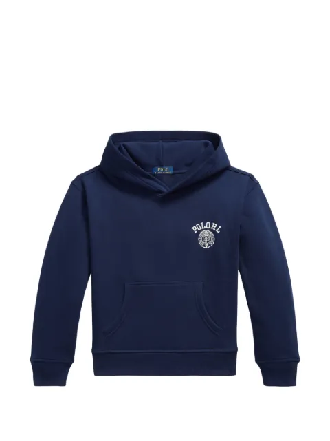POLO RALPH LAUREN KIDS Big Fit logo-motif hoodie