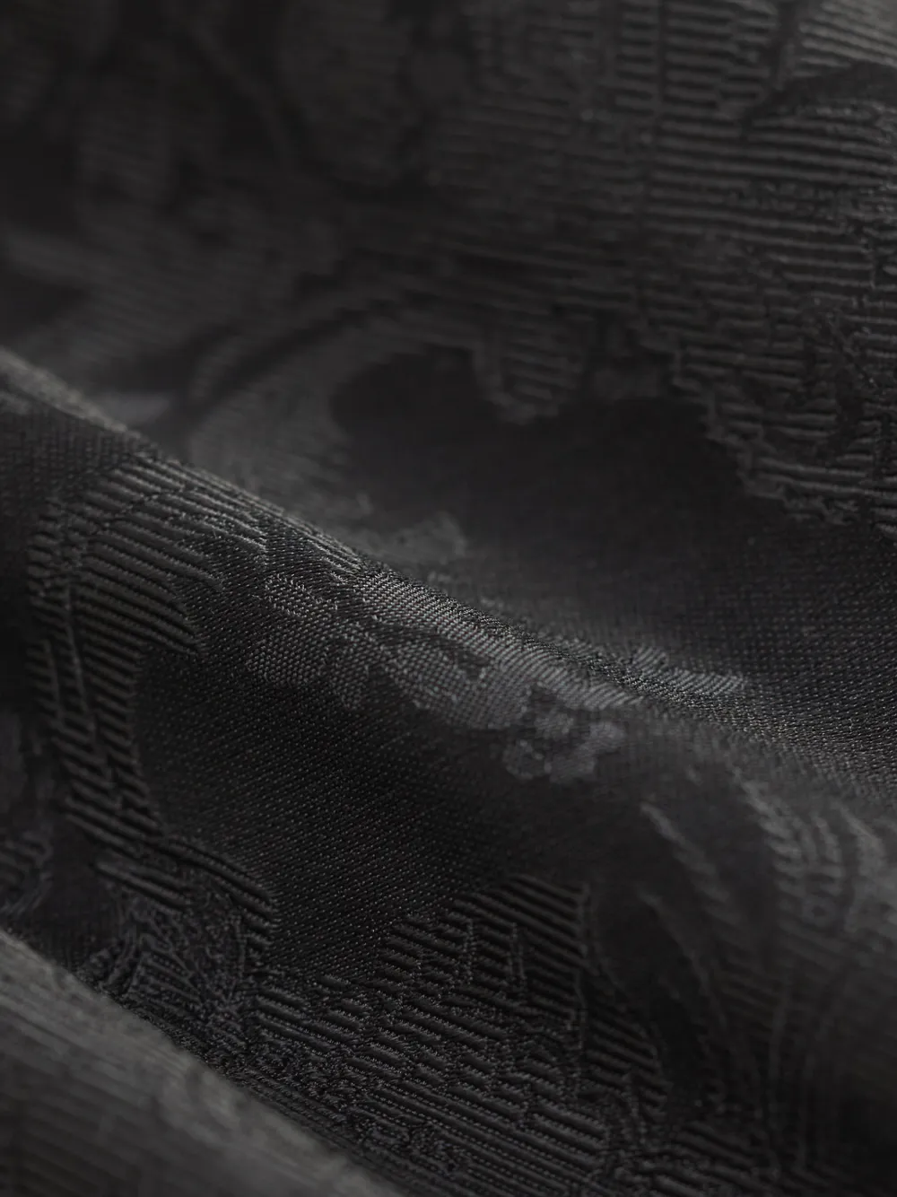 Ralph Lauren RRL Broek met jacquard-patroon van zijdeblend Zwart