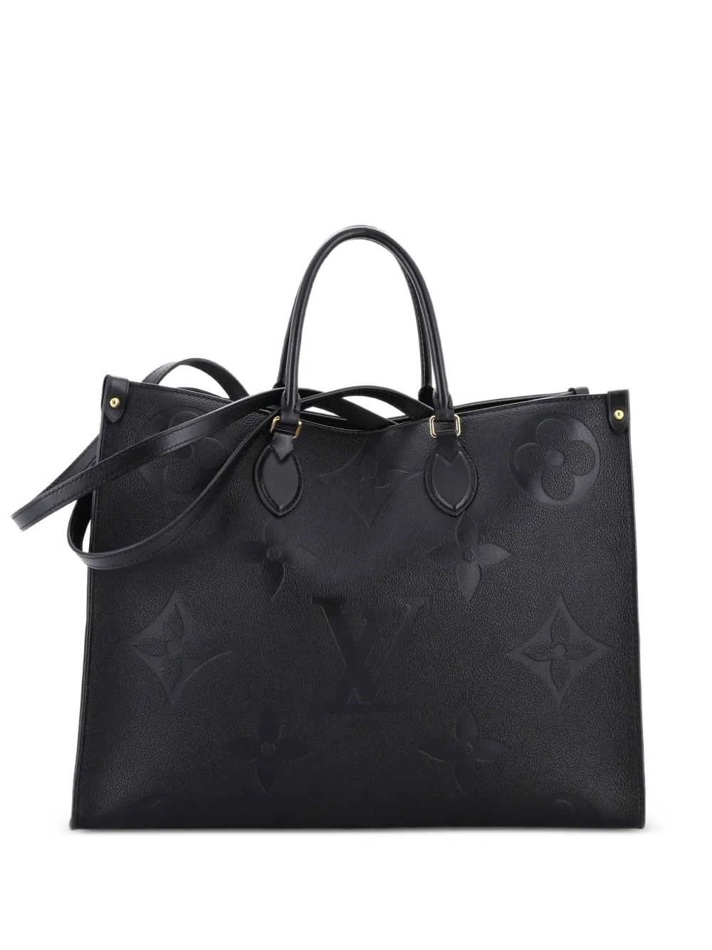 Louis Vuitton Pre-Owned OnTheGo Monogram Empreinte Giant GM Tote Bag - Schwarz