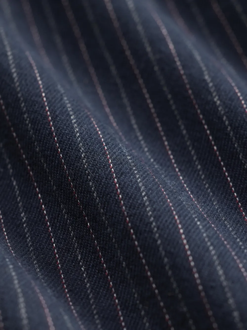 Ralph Lauren RRL Broek met krijtstreep en manchetten Blauw