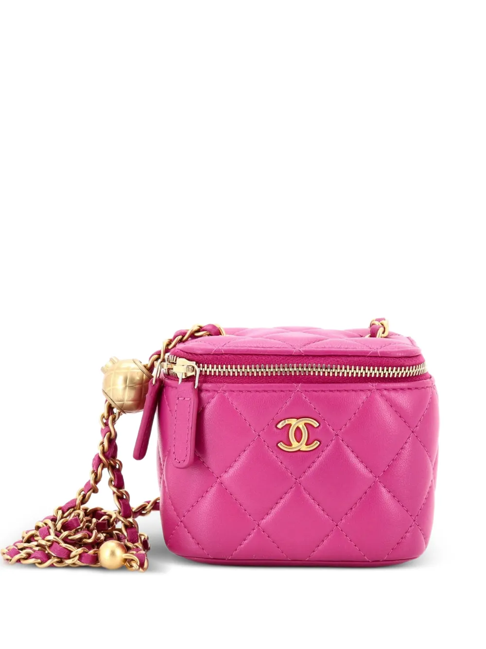 CHANEL Pre-Owned Clutch Pearl Crush mini - Viola