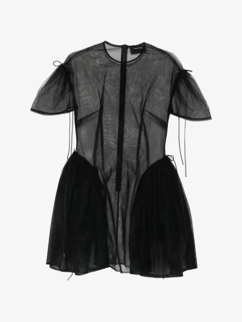 Simone Rocha puff-sleeve mini dress