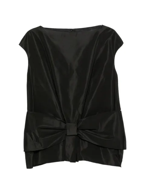 Simone Rocha bow-detail peplum top