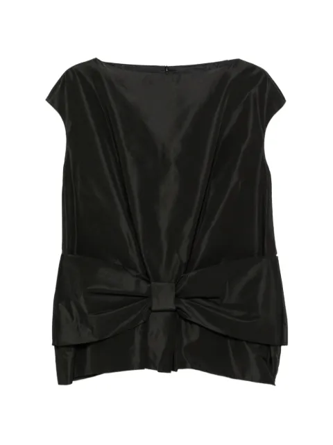 Simone Rocha bow-detail peplum top