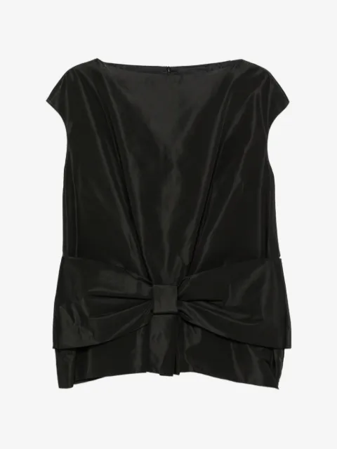 Simone Rocha bow-detail peplum top