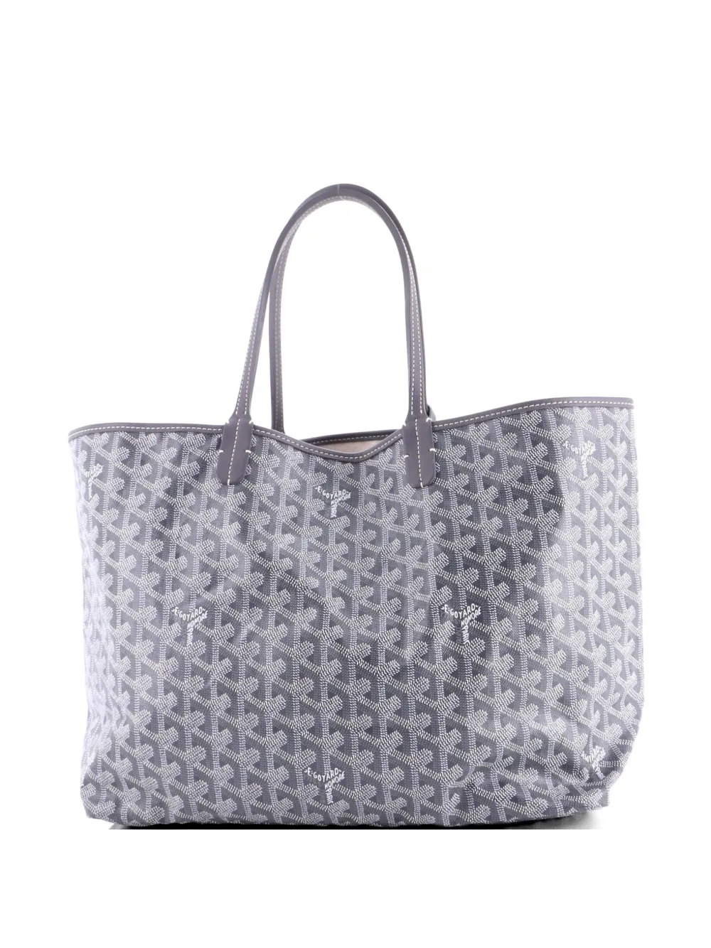 Goyard Pre-Owned Borsa tote Saint Louis PM in tela cerata - Grigio