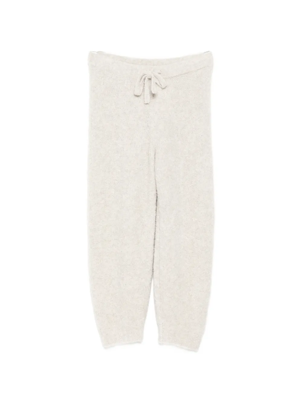 James Perse bouclé drawstring track pants - Toni neutri
