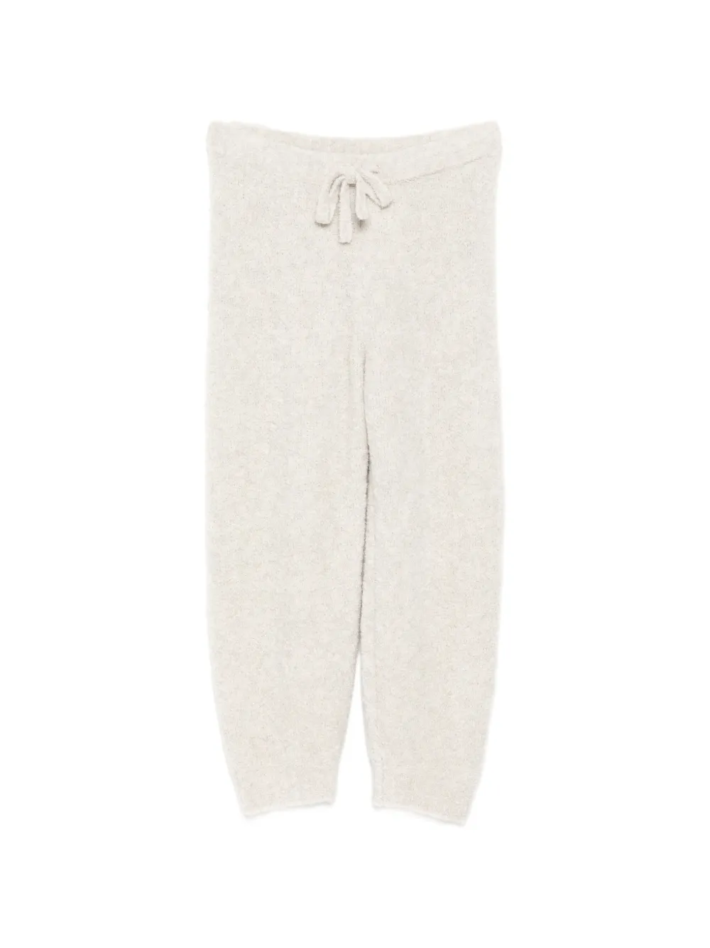 James Perse bouclé drawstring track pants - Toni neutri