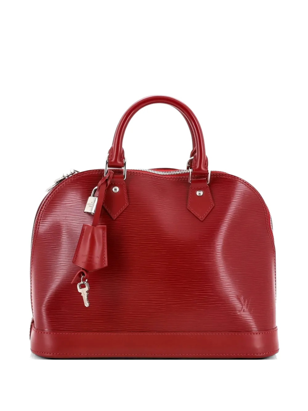 Louis Vuitton Pre-Owned Alma Handbag Epi Leather PM satchel - Red