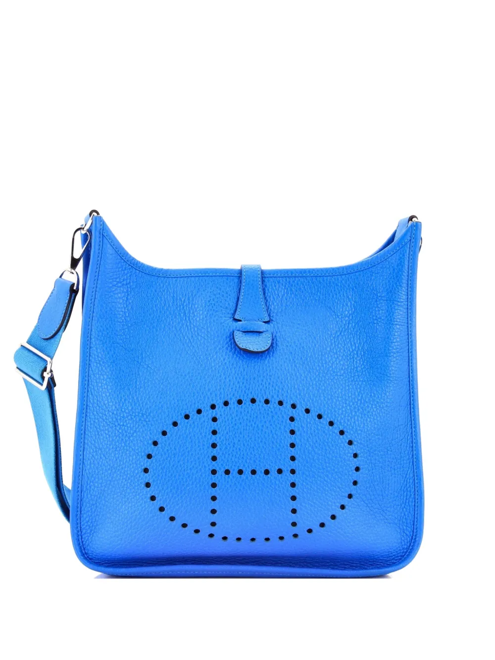 Hermès Pre-Owned Borsa a tracolla Evelyne Gen III PM in pelle Clemence - Blu