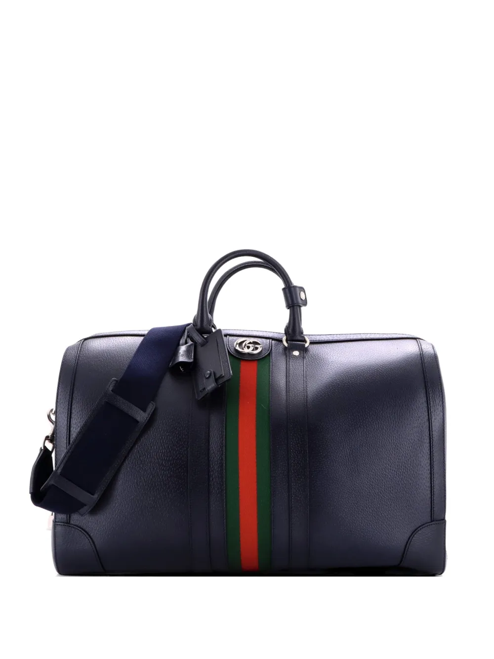 Gucci Pre-Owned Borsone convertibile Large in pelle - Blu