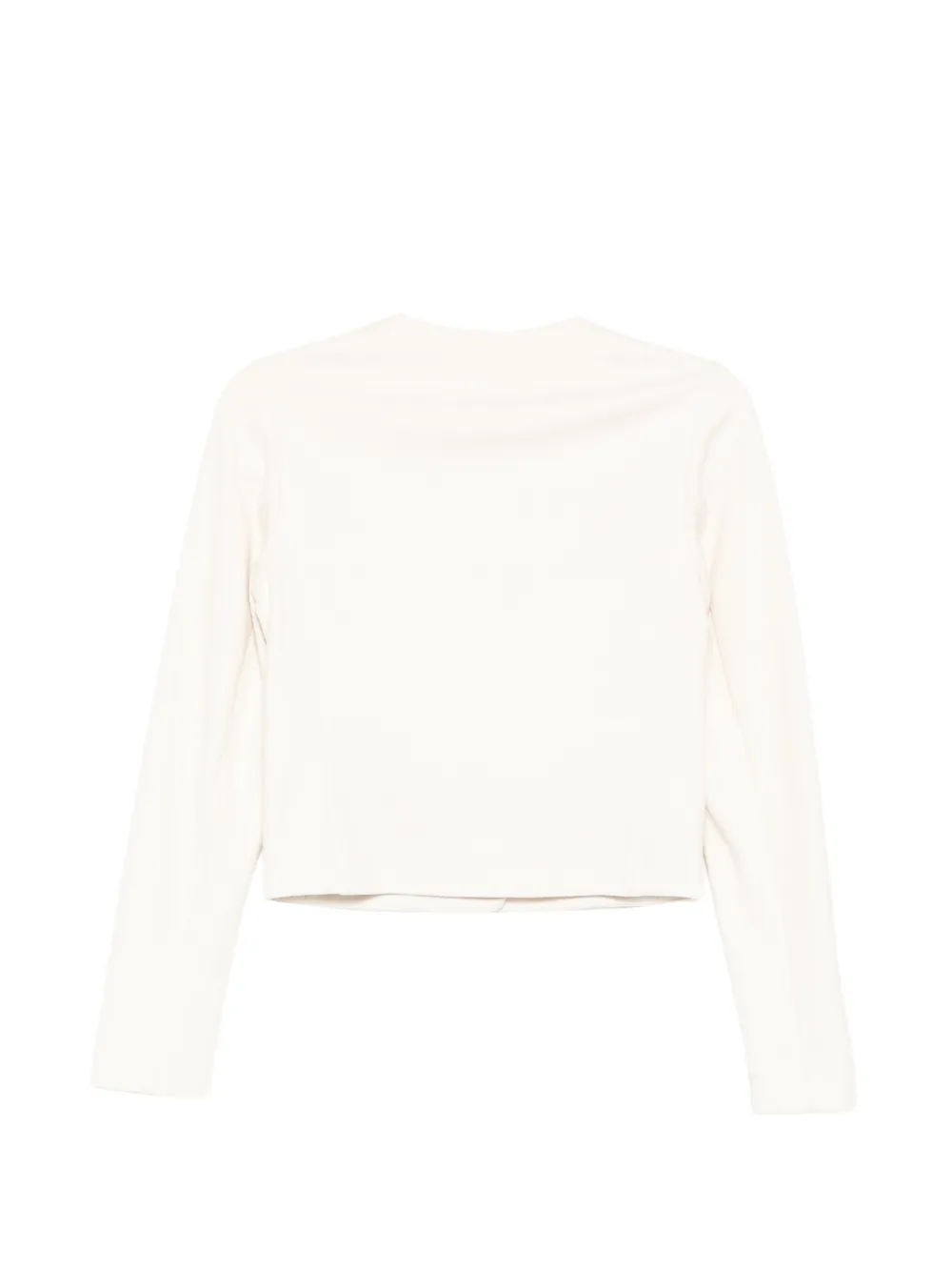 James Perse Geborsteld gebreid jack Beige