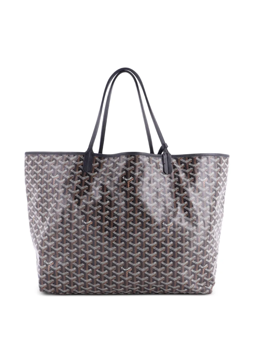 Goyard Pre-Owned Saint Louis Coated Canvas GM tote bag - Nero