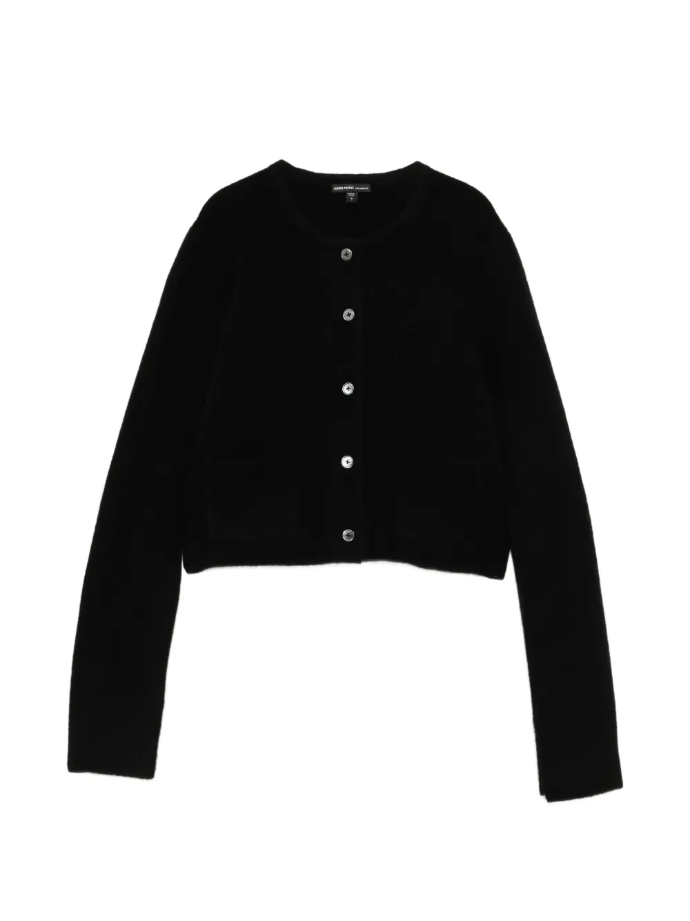James Perse button-up patch-pocket jacket - Black