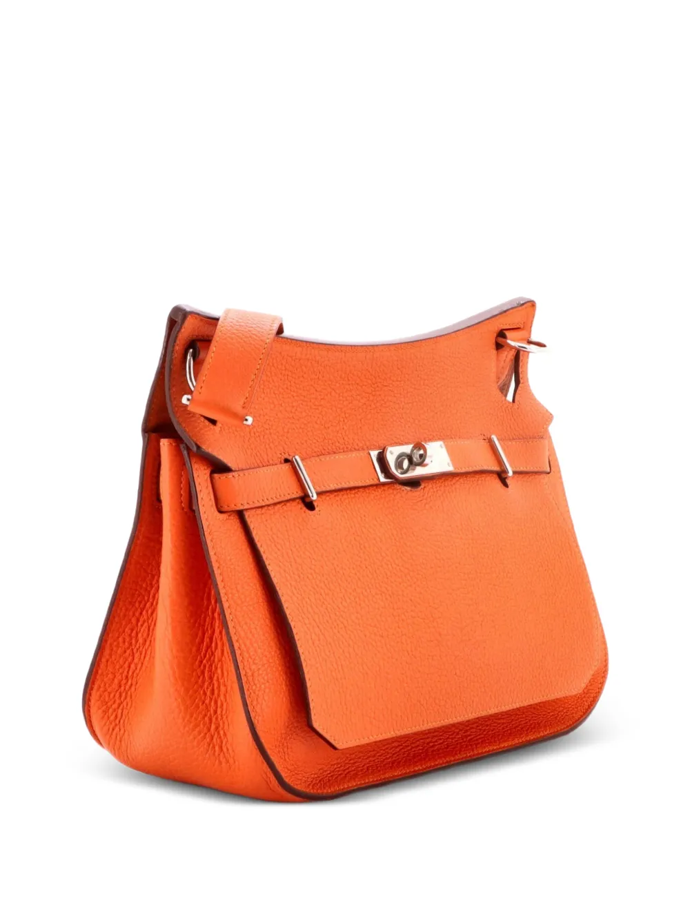 Hermès Pre-Owned Jypsiere Bag Clemence Schultertasche 28cm - Orange