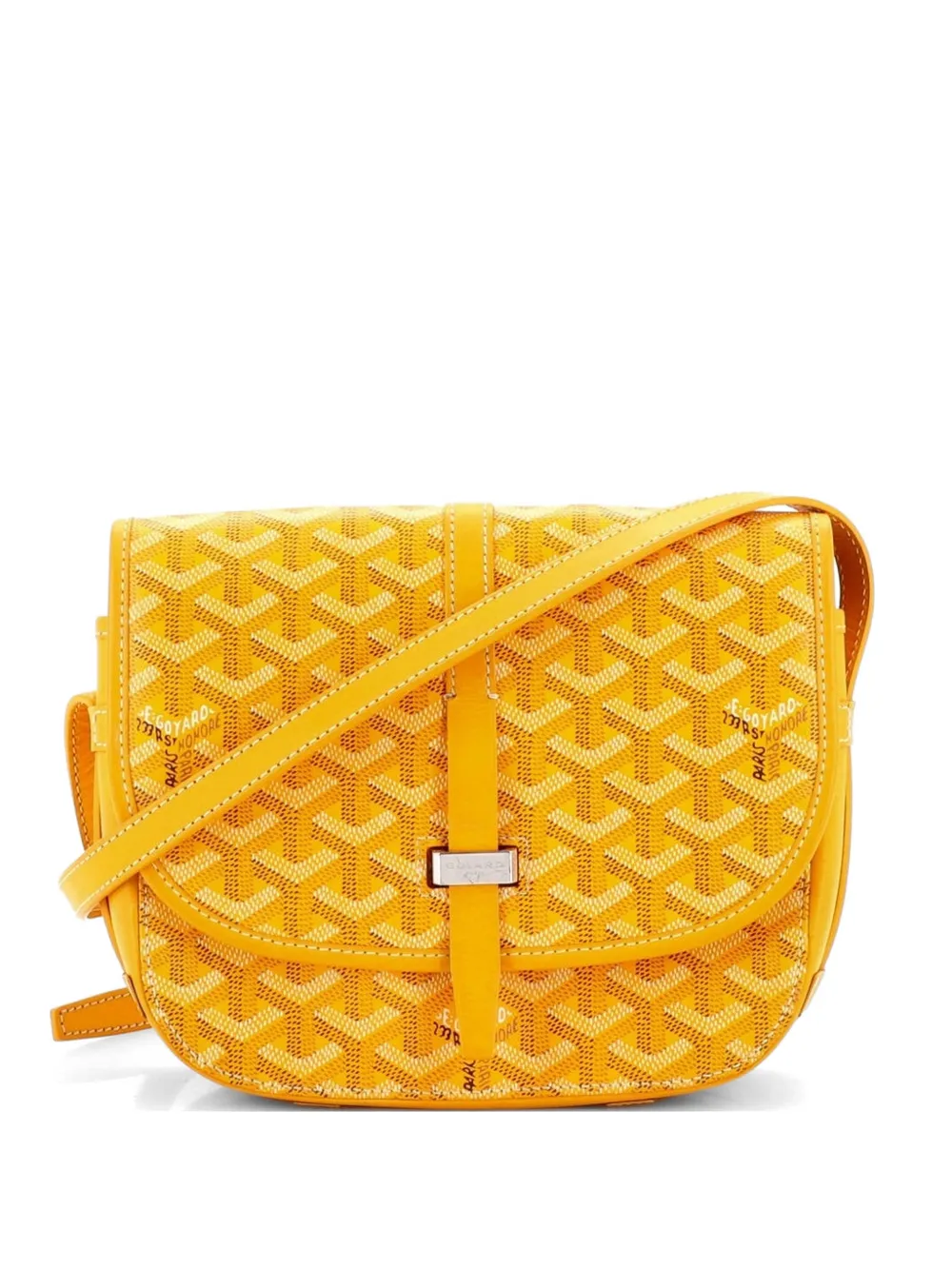 Goyard Pre-Owned Belvedere II Messenger Bag Coated Canvas PM crossbody bag - Arancione