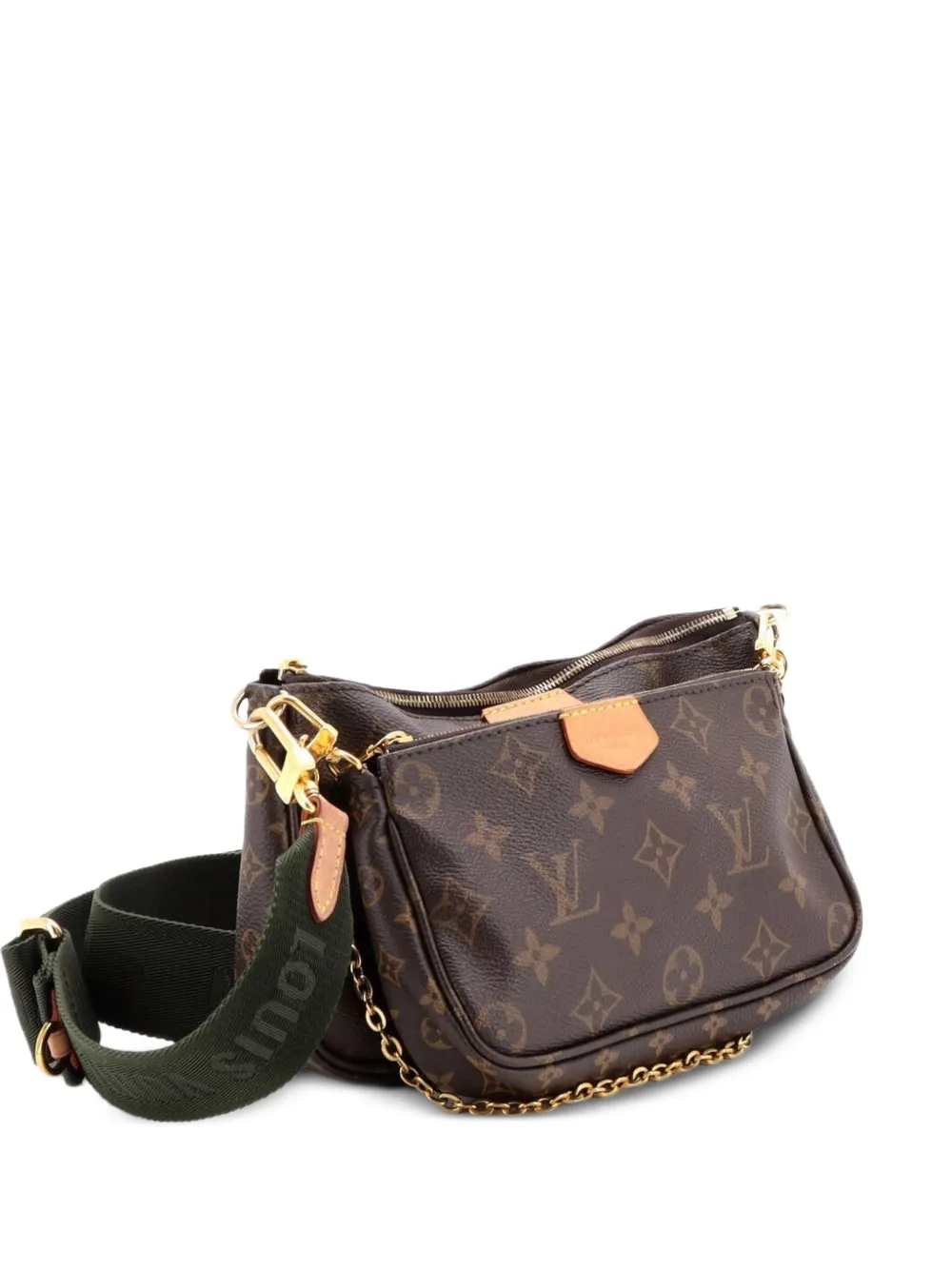 Louis Vuitton Pre-Owned Multi Pochette Accessoires Monogram Canvas crossbody bag - Marrone