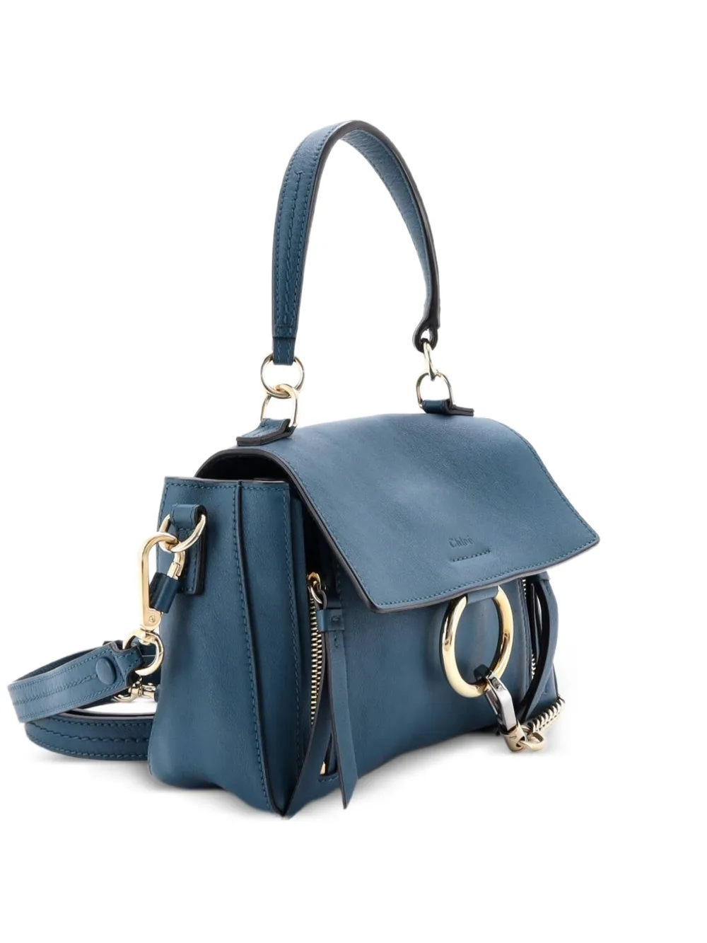 Chloé Pre-Owned Faye Day Bag Leather Mini shoulder bag - Blue