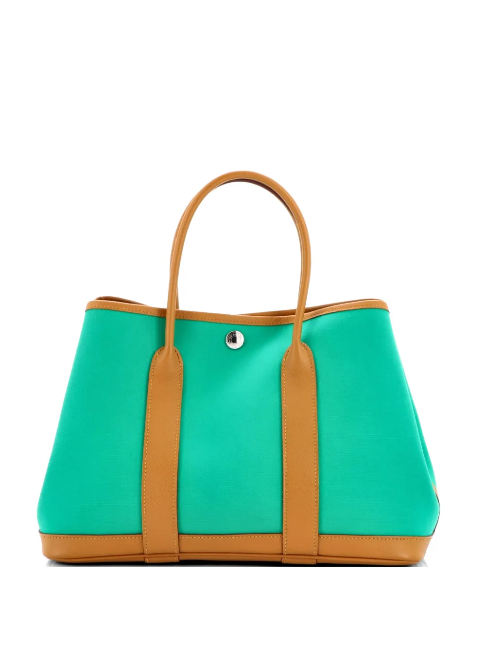 Hermès Pre-Owned Borsa tote Garden Party 30 in tela e pelle - Marrone