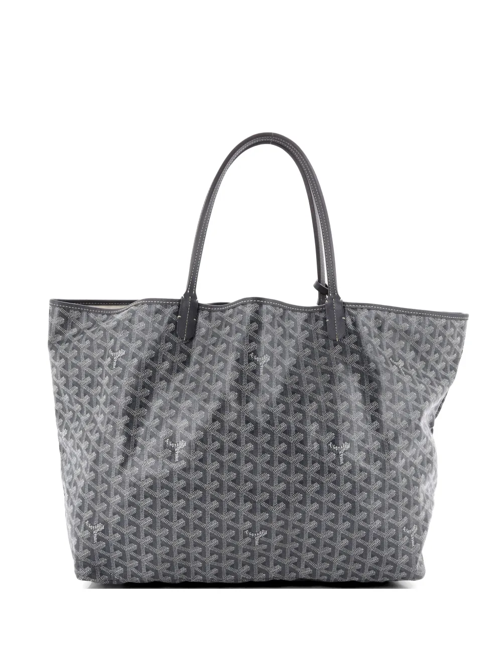 Goyard Pre-Owned Borsa tote Saint Louis GM in tela cerata - Grigio