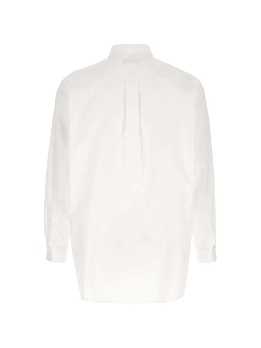 Comme des Garçons Homme Plus T-shirt met geometrische uitgesneden details Wit