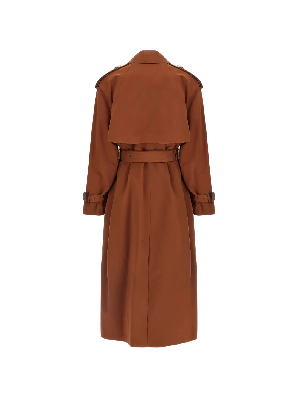 Saint Laurent Jas met ceintuur Bruin
