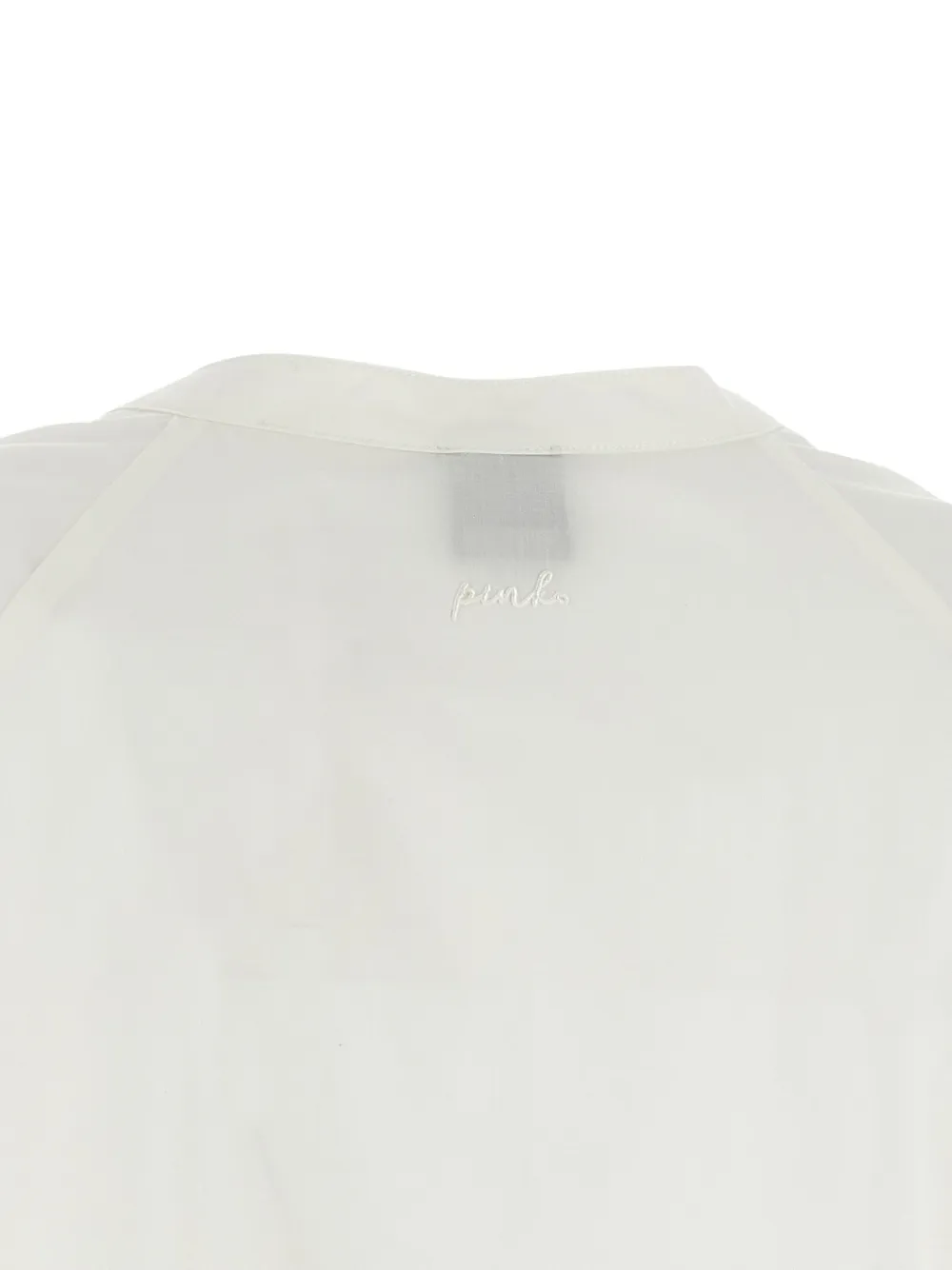 PINKO Blouse met gekrulde mouwen Wit