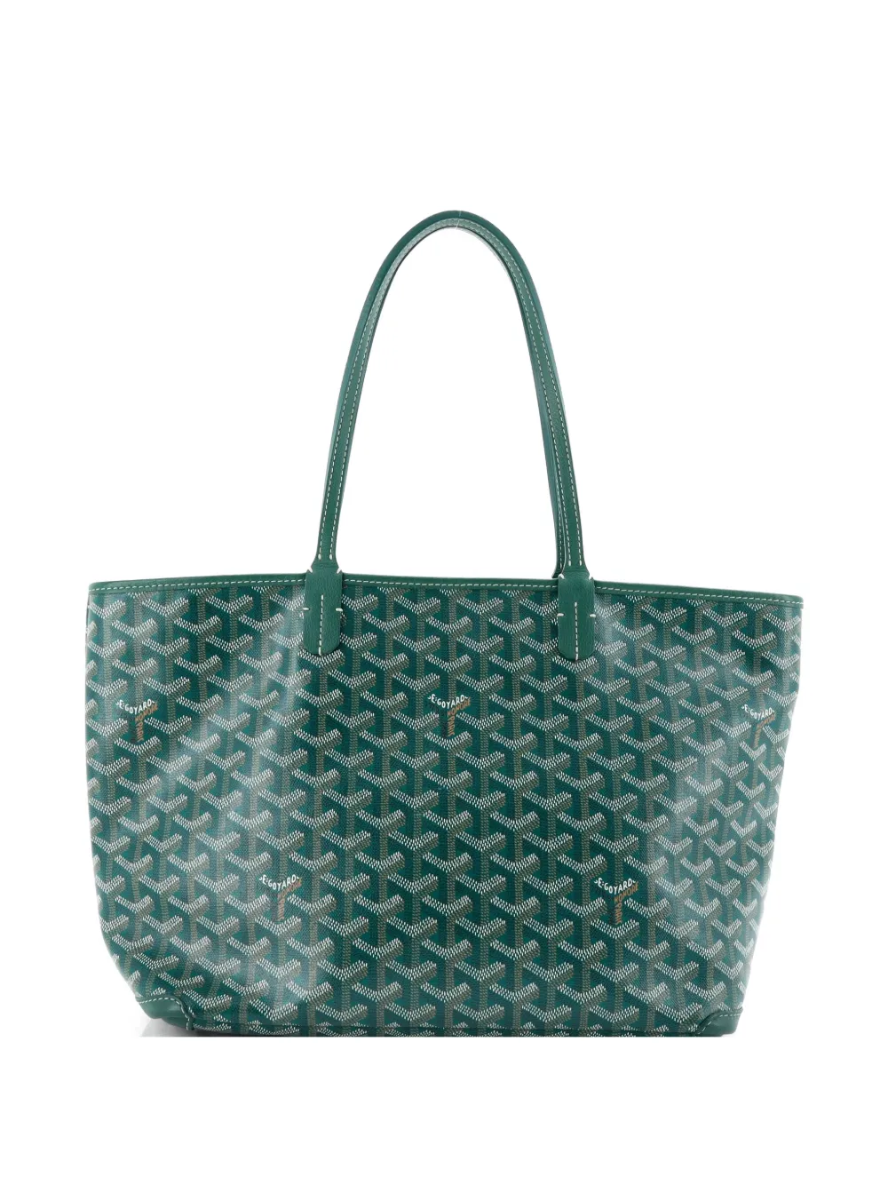 Goyard Pre-Owned Borsa tote Artois PM in tela cerata - Verde