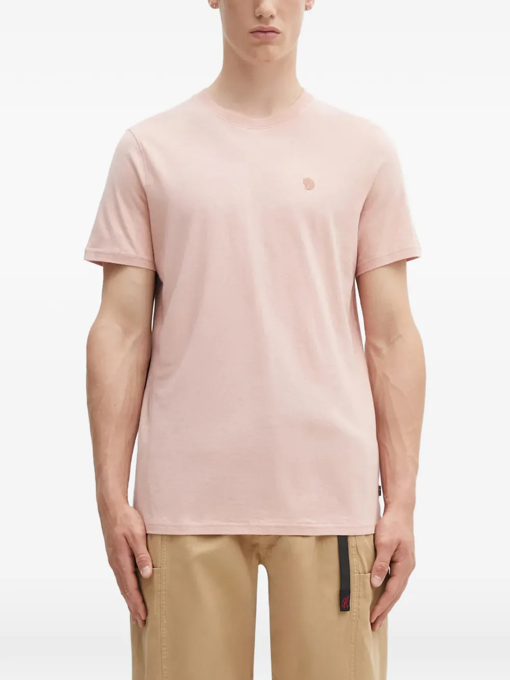 Fjällräven logo-embroidered T-shirt - Rose Fjällräven logo-embroidered T-shirt - Rose