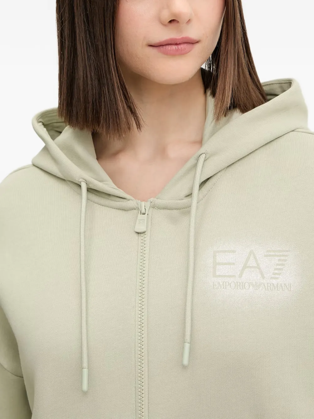 Ea7 Emporio Armani Trainingsbroek met logoprint Groen