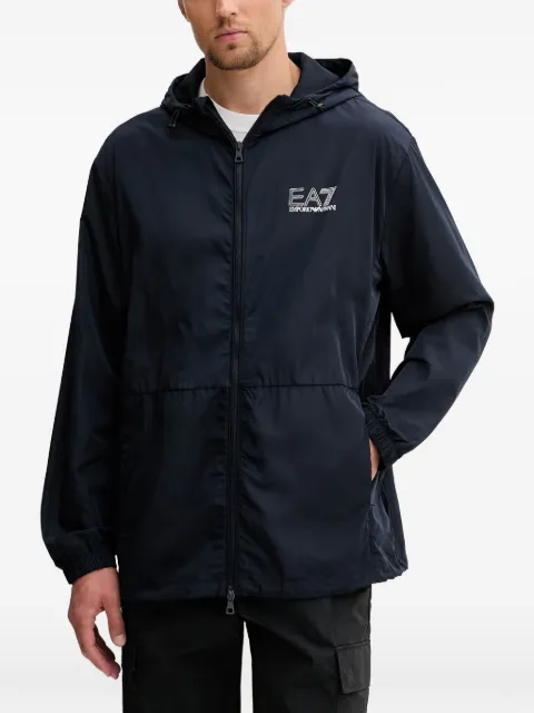Ea7 Emporio Armani veste à logo imprimé
