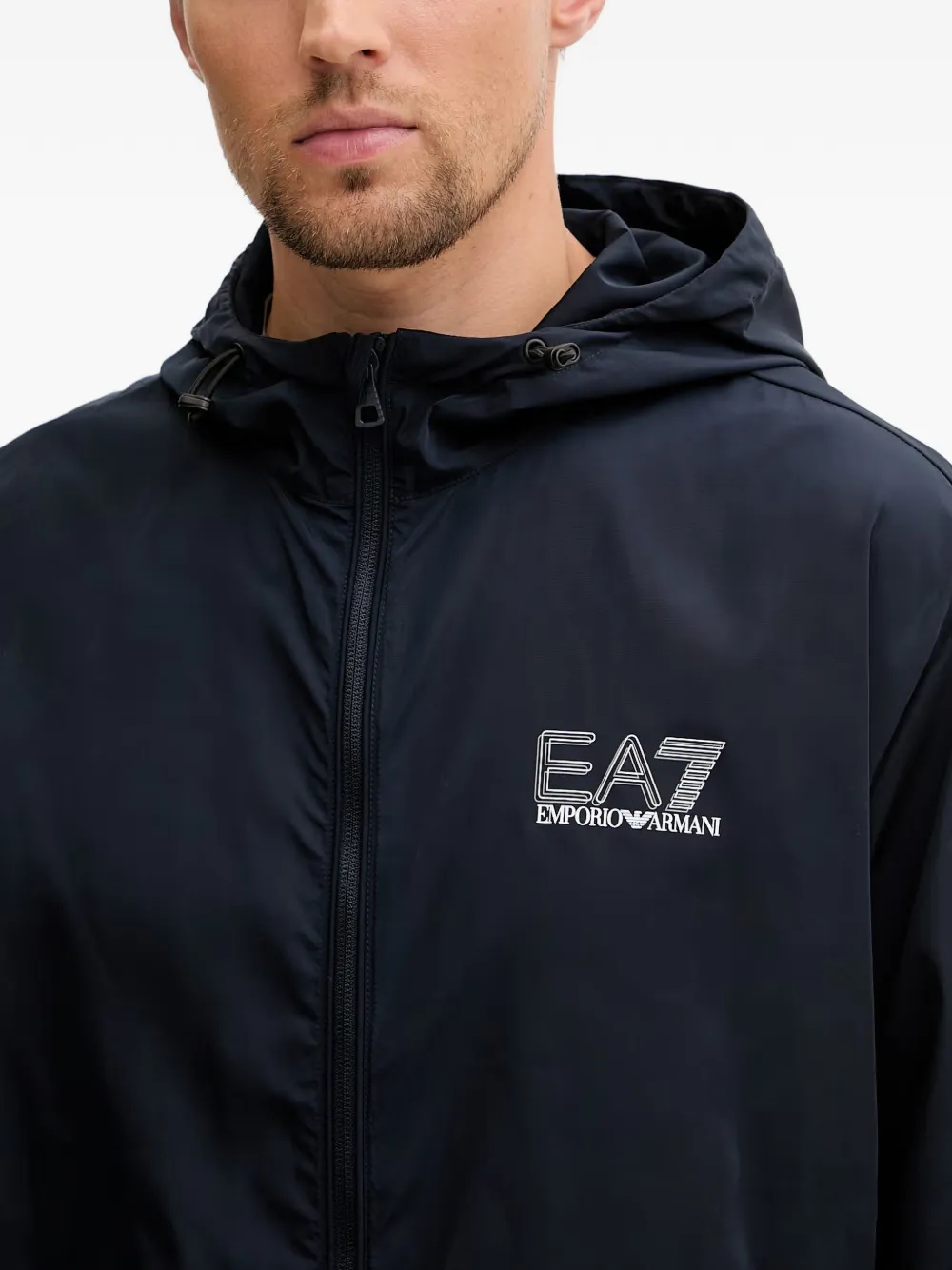 Ea7 Emporio Armani Jack met logoprint Blauw