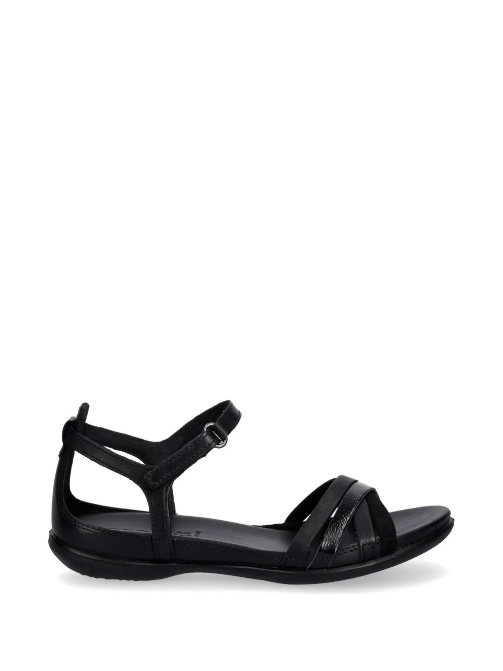 ECCO Flash multi-strap leather sandals - Black