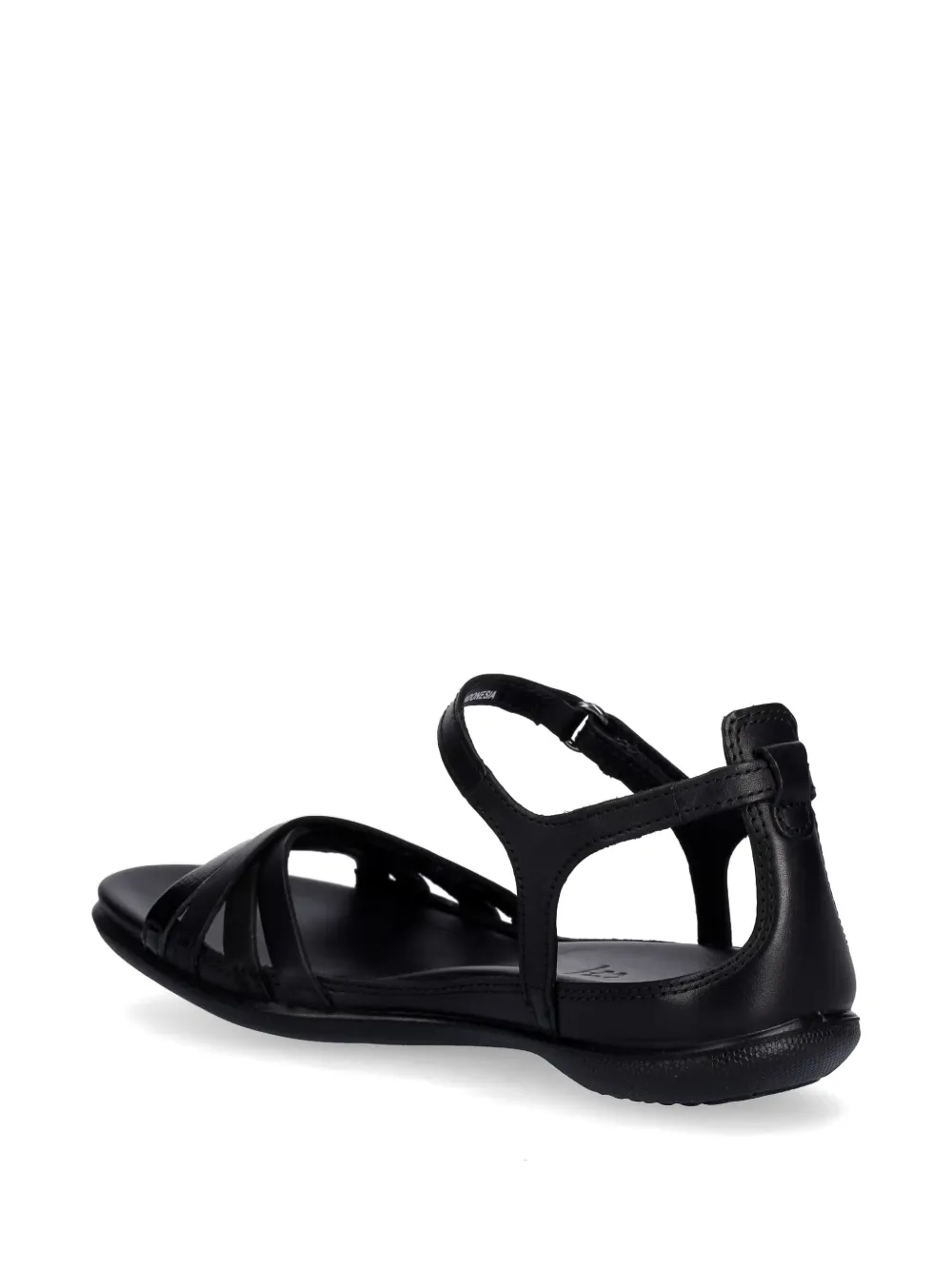 ECCO Flash multi-strap leather sandals Zwart