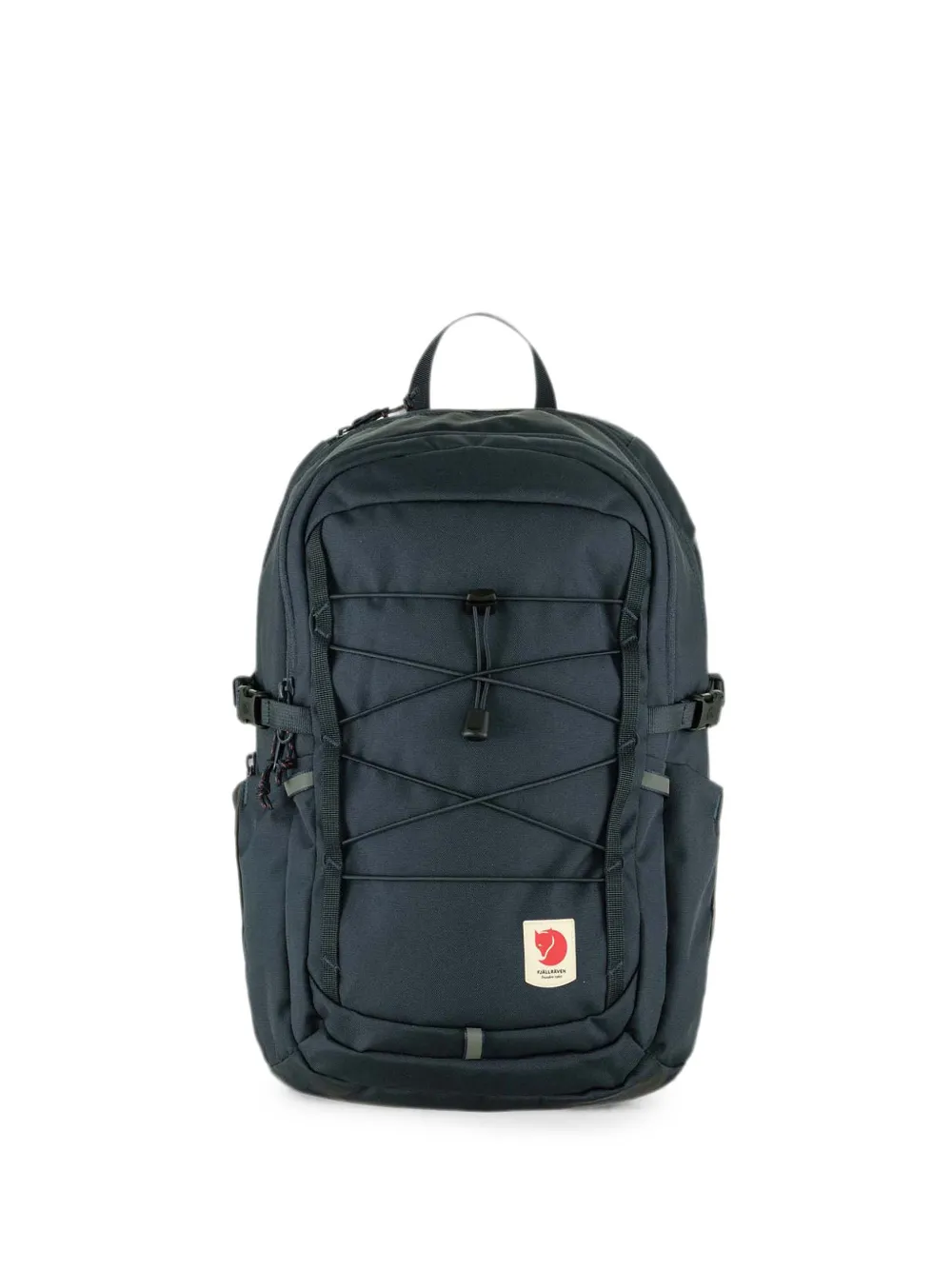 Fjällräven bungee-cord logo-patch backpack - Blau