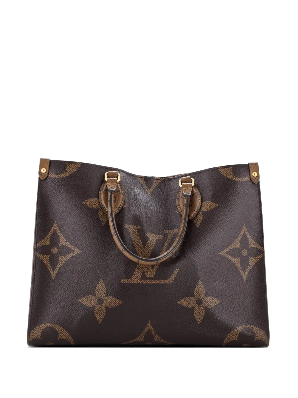 Louis Vuitton Pre-Owned Borsa tote OnTheGo Reverse Monogram Giant MM - Marrone