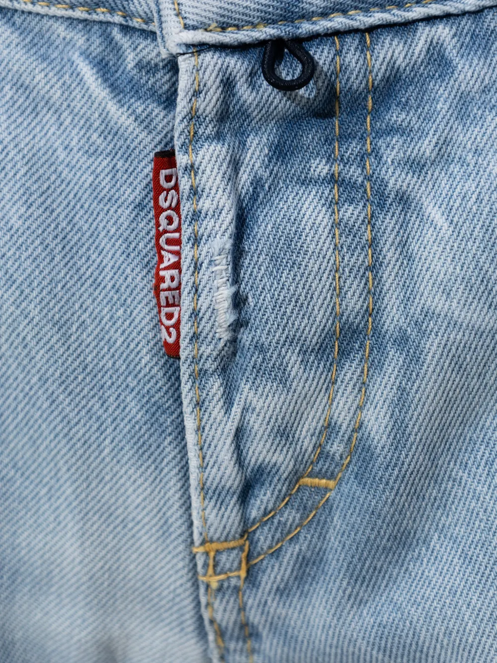 DSQUARED2 Super Skinny jeans met vervaagd effect Blauw