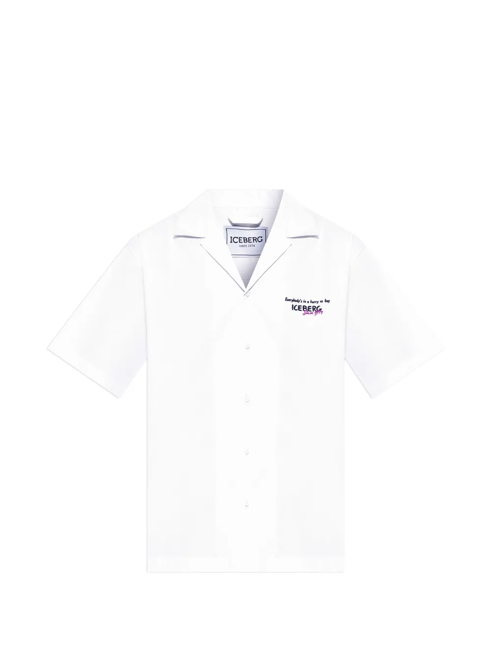 Iceberg x Peanuts cotton shirt - Bianco