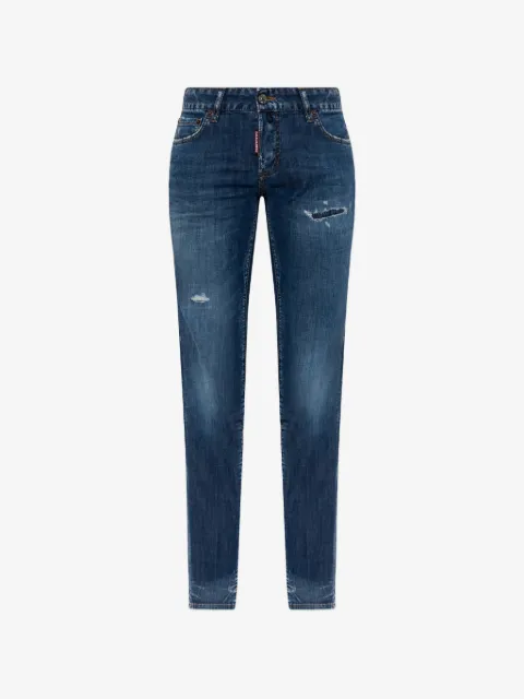 DSQUARED2 Jenna distressed faded-effect jeans