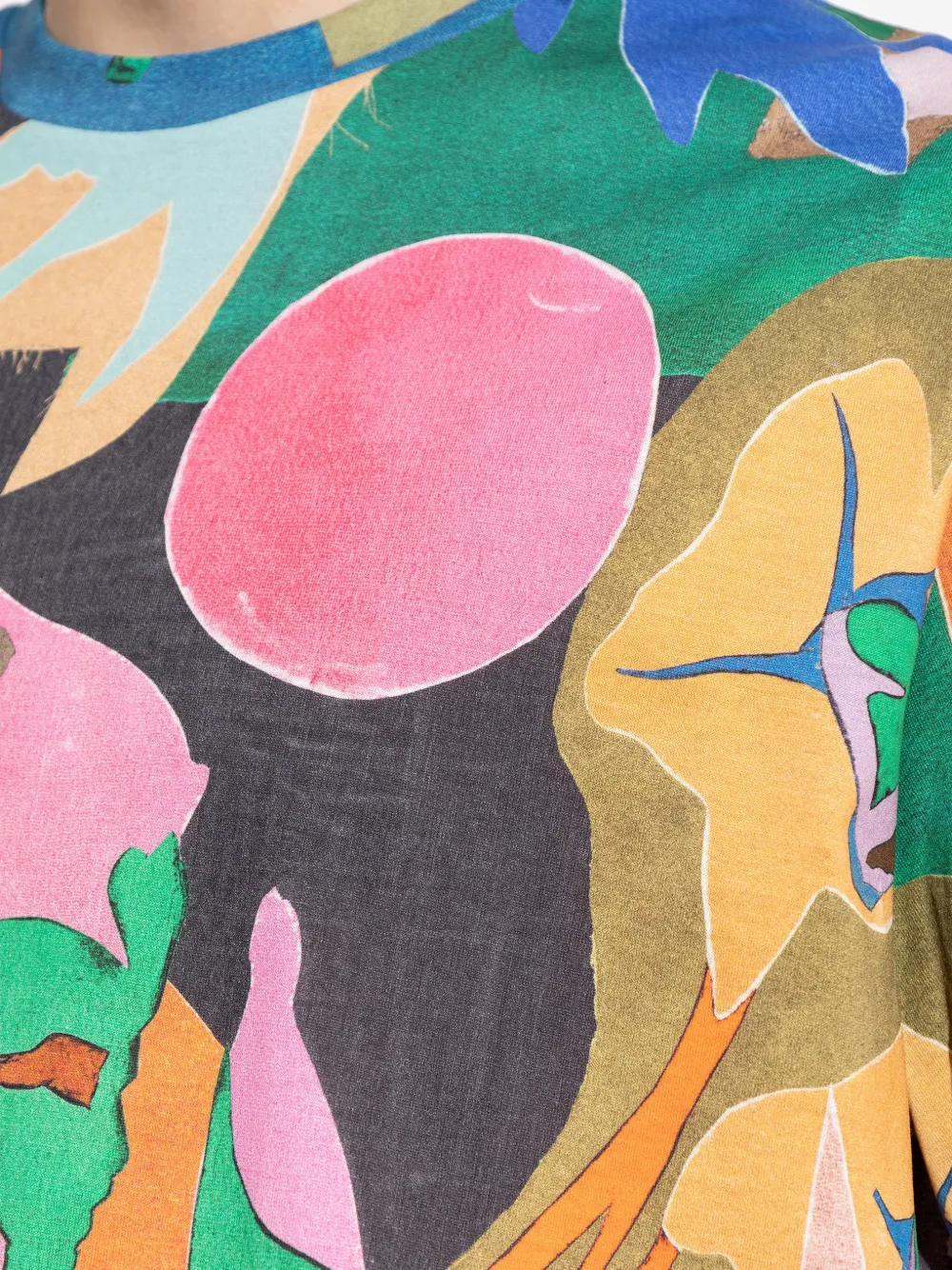 Paul Smith T-shirt met bloemenprint Roze