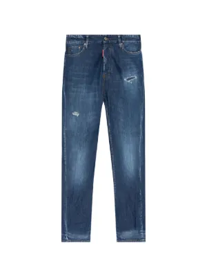 DSQUARED2 Cool Guy ダメージ ジーンズ | ブルー | FARFETCH JP