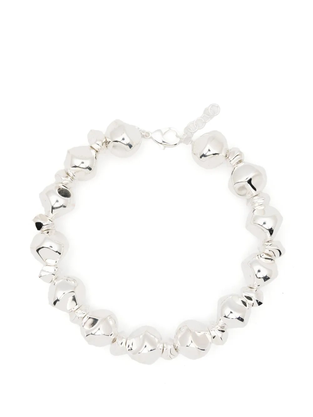 Federica Tosi sculptural-link necklace - Argento