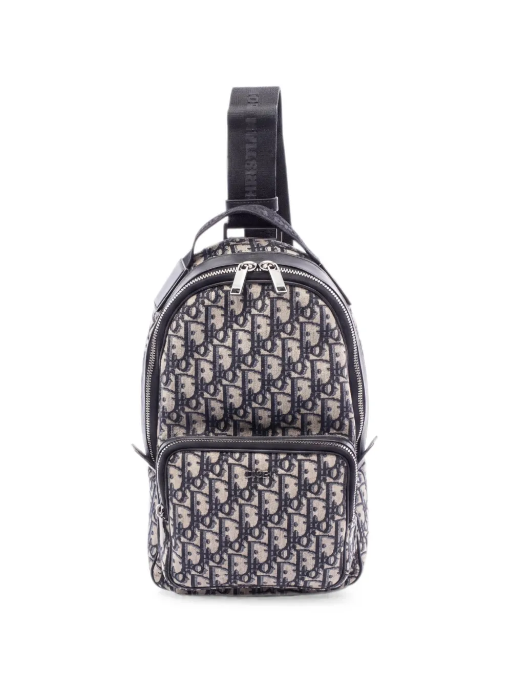 Christian Dior Pre-Owned 2010s Oblique Rider backpack - Blau