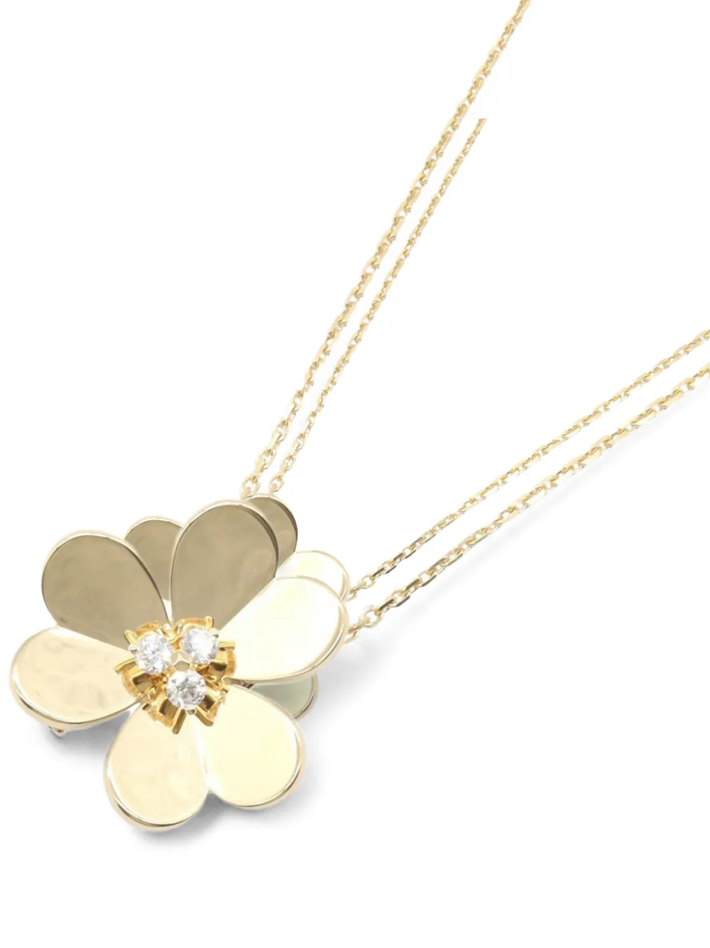 Van Cleef & Arpels Pre-Owned 2010s Frivole diamond necklace - Oro