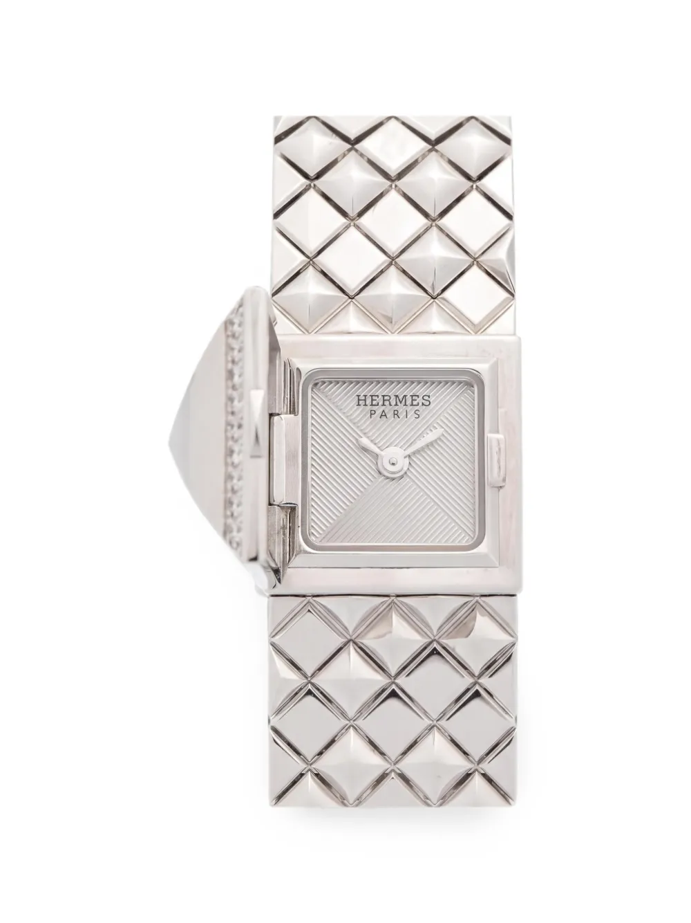 Hermès Pre-Owned 2010s min Médor Joaillerie 15mm watch - Silber