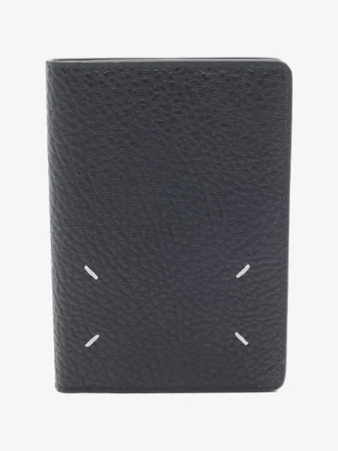Maison Martin Margiela Pre-Owned stitched leather card holder